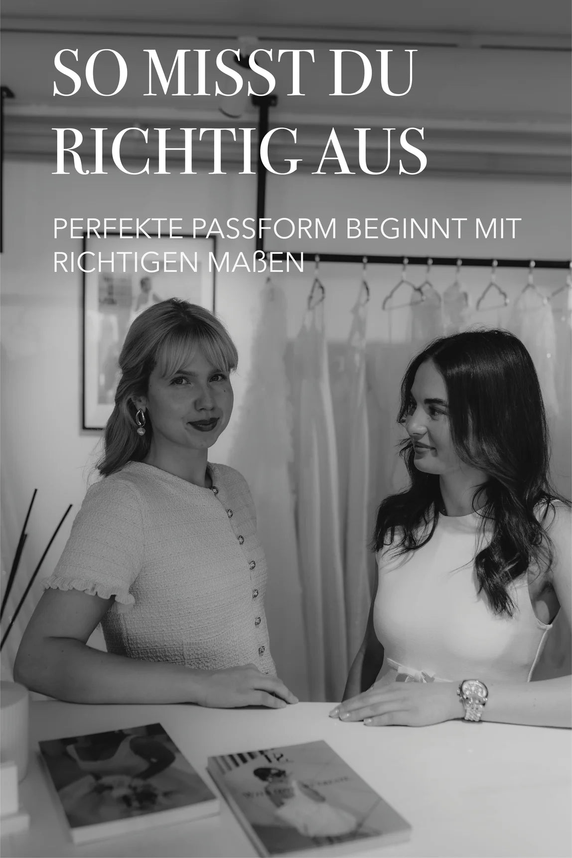 SO MISST DU RICHTIG AUS